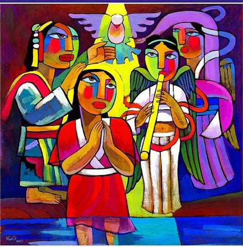 baptism of jesus by he qi the art of he qi is a reinterpretation of sacred art within an