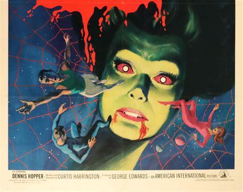 Original Vintage Film Poster Queen Of Blood Alien Sci Fi Horror Movie