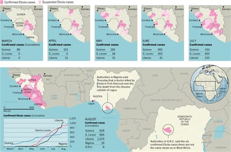 Ebolas Accelerating Spread Across Africa The Washington Post