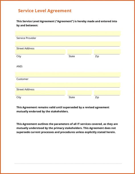 Free Printable Contract Agreement