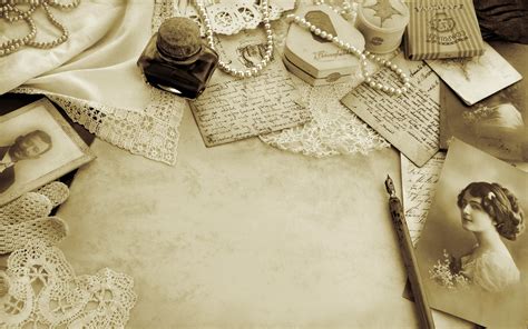 Vintage Style Letter And Pencil Wallpapers Hd Desktop And Mobile