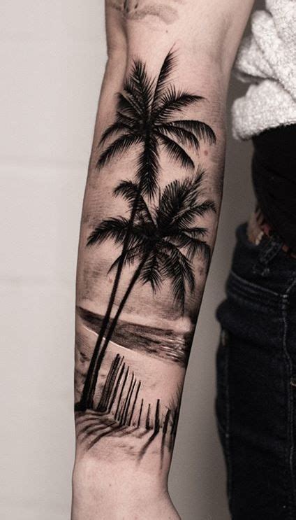 125 Unique Palm Tree Tattoos Youll Need To See Tattoo Me Now Palm