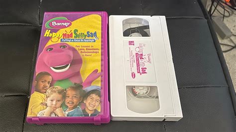 Barney Happy Mad Silly Sad 2003 Vhs Review Youtube Otosection