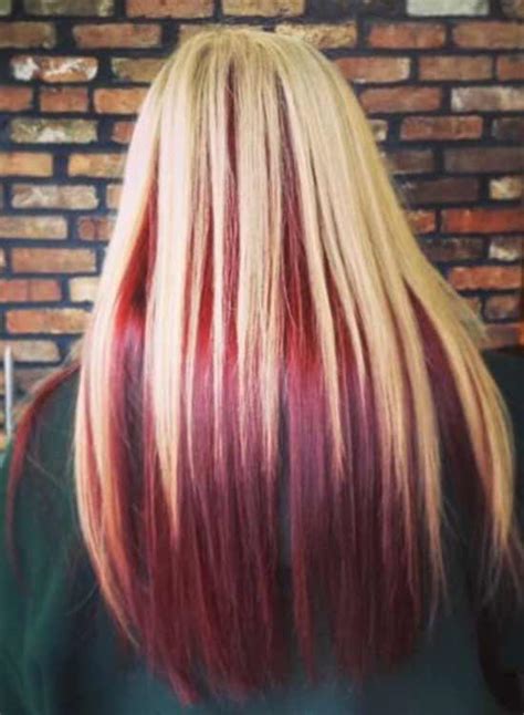 Hair Color Two Tone Ideas 25 Amazing Two Tone Hair Styles And Trendy Hair