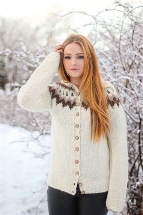Icelandic Unisex Traditional Sweater Lopapeysa Etsy Sweaters Beautiful Womens Sweaters