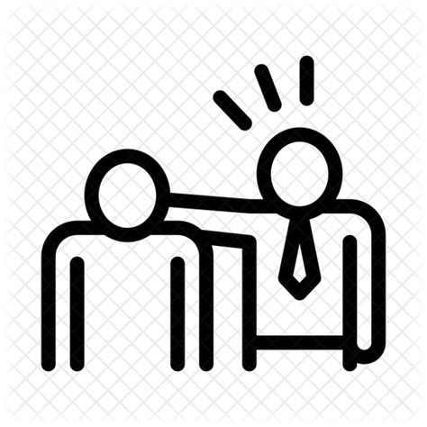 Employee Encouragement Icon Download In Line Style