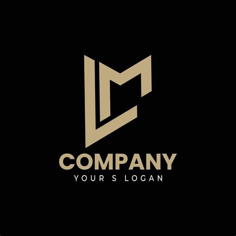 Modern Lm Logo Design 5270174 Vector Art At Vecteezy