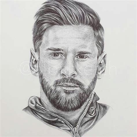 Messi Draw Messi Lionel Messi Messi Drawing