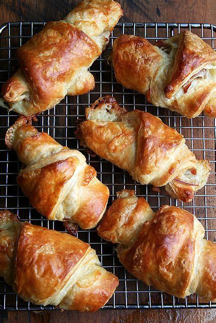 prosciutto and gruyère croissants a la alexandra s kitchen blog cooking recipes recipes food