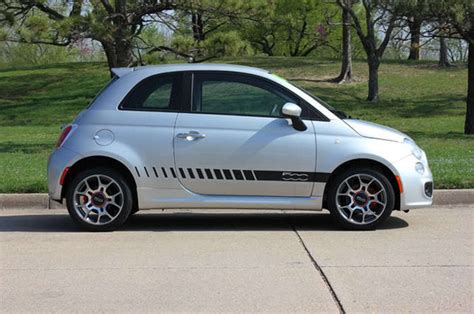 Fiat 500 Hood And Roof Stripes 3m Checkered Rally 2012 2019 Premium