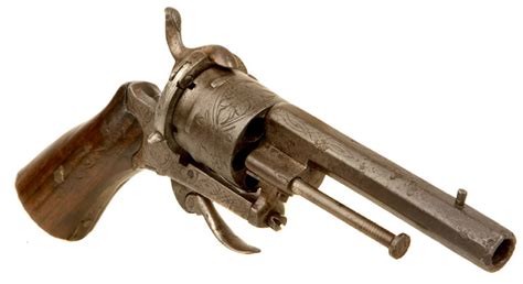 German 7mm Pinfire 6 Shot Revolver Obsolete Calibre Firearms