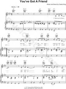Carole King You Ve Got A Friend Sheet Music In Ab Major Transposable Download Print