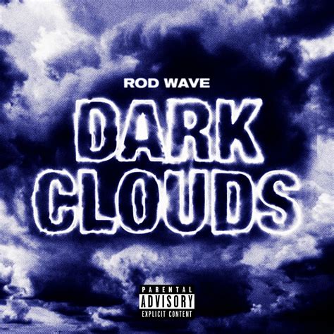 Rod Wave Dark Clouds Album Cover Poster Lost Posters