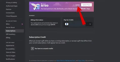 How To Cancel Discord Nitro Subscriptionmembership