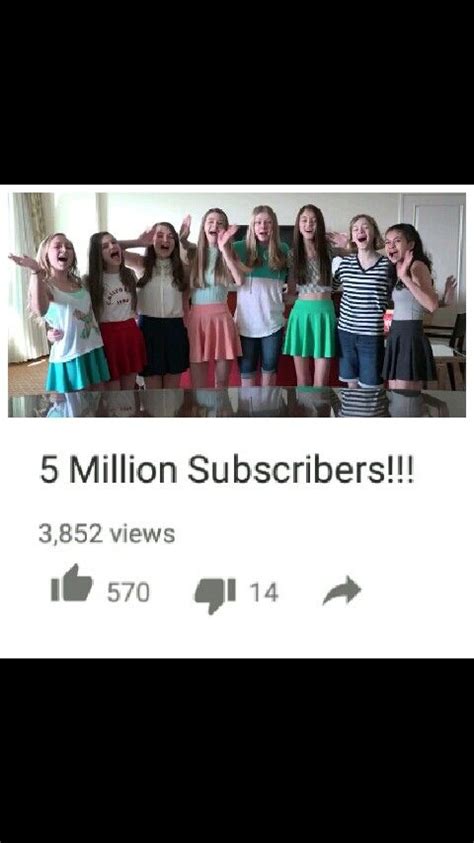sevensupergirls just hit 5 million subscribers yay seven super girls hair beauty youtubers