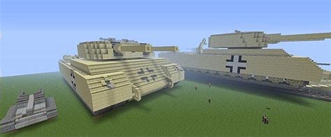 Ratte Super Heavy Tank 11 Minecraft Project