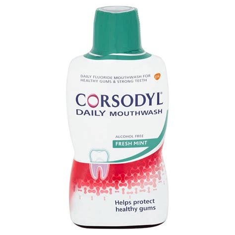 Corsodyl Daily Af Fresh Mint 500ml Mr Cts Dental Supplies