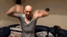 Bounce By The Ounce Crazy Bald Guy Gif Bounce By The Ounce Crazy Bald