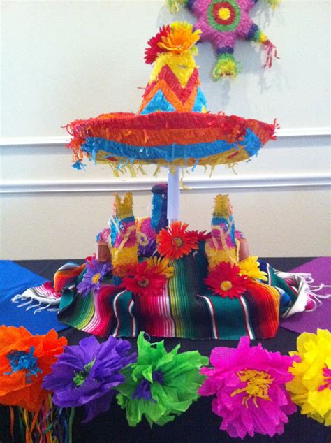 The Posh Pixie Mexican Party Table Decorations