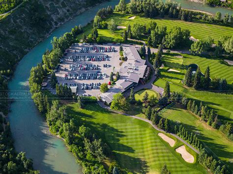 Aerial Photo Calgary Golf And Country Club