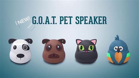 Give a voice to the voiceless! GOAT Pet Speaker App Demo - YouTube