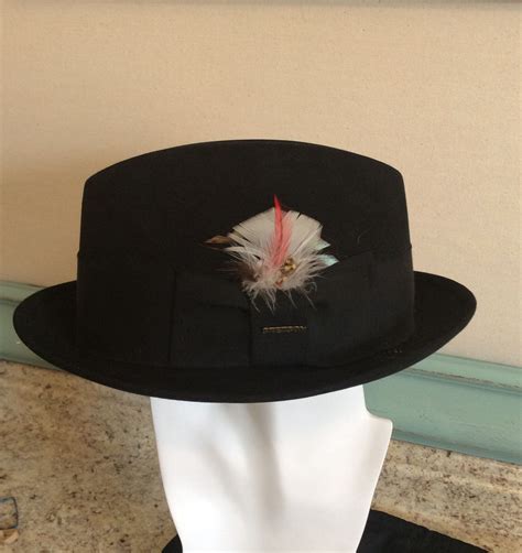Stetson Fedora Vintage Sovereign Hat Etsy Hats Fedora Stetson Fedora