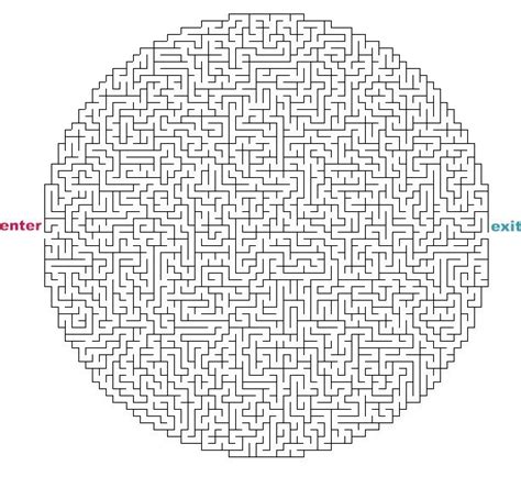 Most Difficult Maze Ever Hard Maze Puzzle Classroom Ideas
