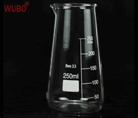 Conical Beaker Glass Conical Beaker With Spout 125ml 250ml 500 Ml