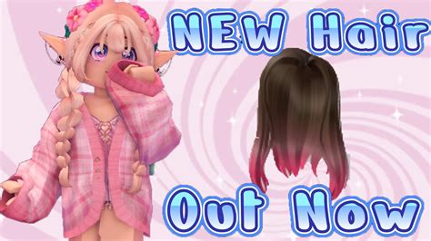 New Hair Free Available Now Roblox Sunsilk City Free Ugc Hair Youtube