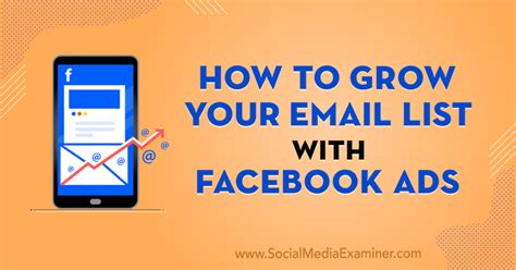 How To Grow Your Email List With Facebook Ads Cristian A De Nardo