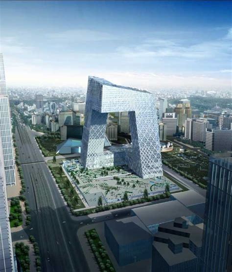 Cctv Headquarters In Beijing China Central Television Building E