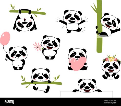 Top 99 Imagen Dibujos De Pandas Kawaii Vn