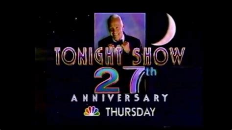 The Tonight Show Starring Johnny Carson 27th Anniversary Show