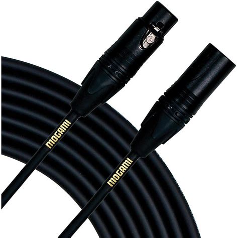 Mogami Gold Stage Mic Cable With Neutrik Xlr Connectors Music123