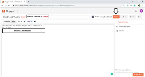 They can also be used for your visitors when they visit your site. How To Create Sitemap For Blogger - Health and Wealth