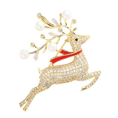 Reigning Reindeer Pin For Christmas Celebrations Buy Wholesale