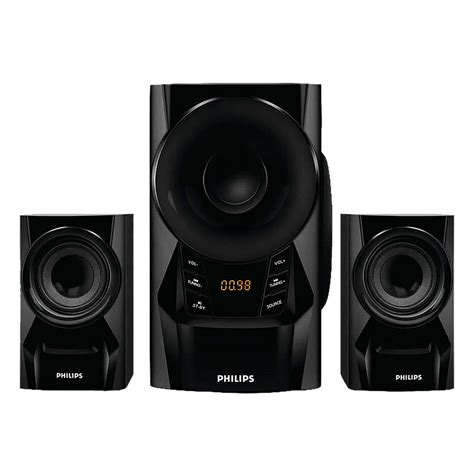 Buy Philips 60w Multimedia Speaker Stereo Sound 21 Channel Black