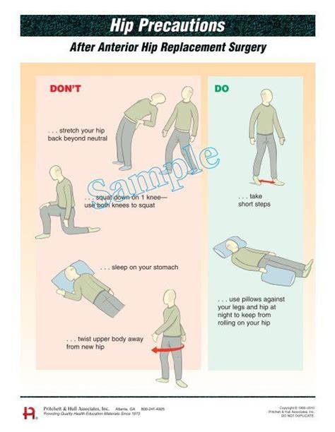 Ant Hip Precautions Hip Precautions Hips Hip Replacement Surgery