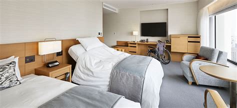 Universal Design Accessible Room Keio Plaza Hotel Tokyo