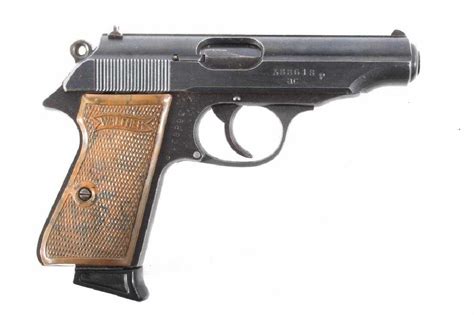 Wwii German Walther Pp 32 Acp Officers Pistol