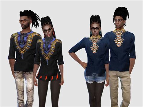 The Sims Resource Tribal Shirt Vampire Pack Need
