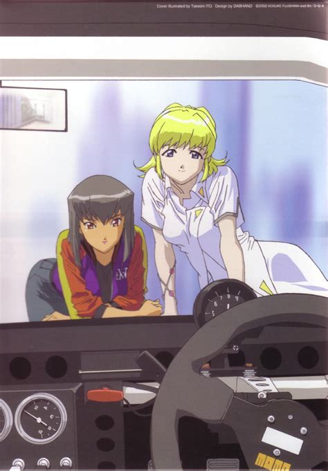 Kazama Rei And Nina Anna Thunder Ex Driver Drawn By Itoutakeshi
