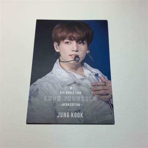 Bts World Tour Love Yourself Japan Edition Photo Cards Jimin V Jungkook Jin Suga Ebay