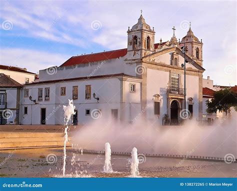 Beautiful City Church Of Lagos In Portugal Stock Image Image Of