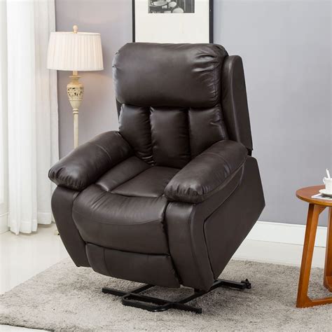 Chester Electric Rise Leather Recliner Power Armchair Heated Massage Sofa Chair Ebay