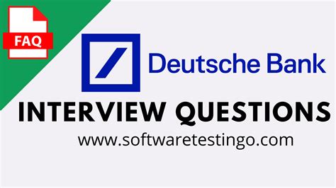 Deutsche Bank Db Bank New York Interview Questions 2024