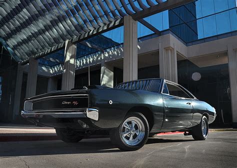 Hd Wallpaper 1968 Cars Charger Classic Dodge Mopar Muscle Usa