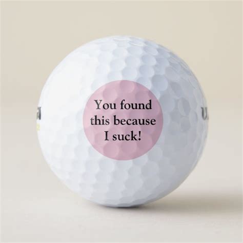 Funny Golf Balls Funny In 2020 Golf Humor Golf Ball