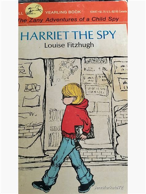 Vintage Cover Of Harriet The Spy Poster By Jenniferkate72 Redbubble