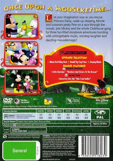 Mickey Mouse Clubhouse Storybook Surprises New Dvd Ebay